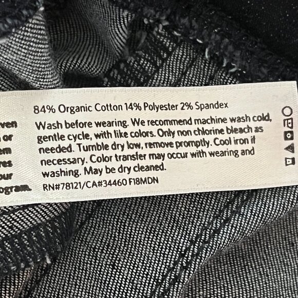 Eileen Fisher Size XXS Pull on Jean Jegging - Picture 6 of 6